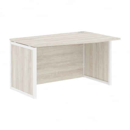 Стол письменный правый КСТЕН-КП КСКПCТ 149Х Р Сосна Эдмонт Белый / XTEN-QP XQPCT 149H R_0
