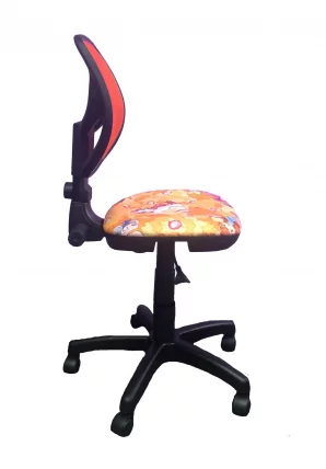 Детское компьютерное кресло ЛБ-C05 [Сетка оранжевая / Пони] / LB-C05_1