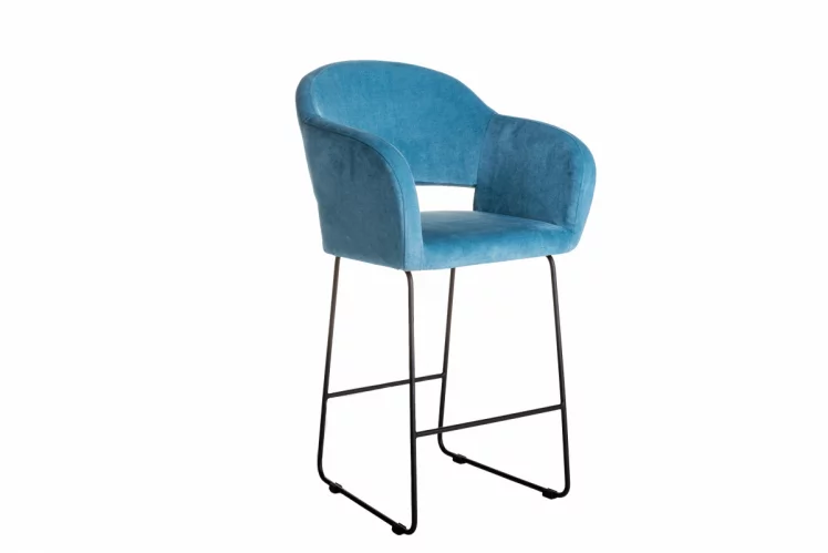 Стул полубарный Оскар ПБ Блю/Линк / Oscar_4