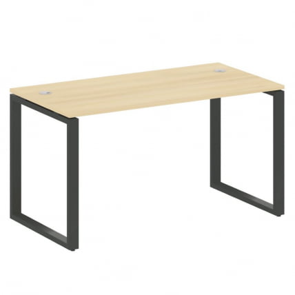 Стол письменный на О-образном м/к МЕТАЛ СЙСТЕМ БО.СП-3 Акация/Антрацит / METAL SYSTEM_0