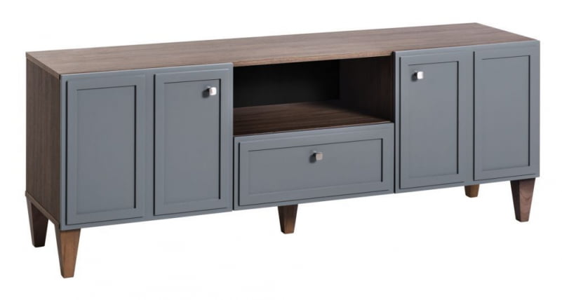 ТВ тумба Нортон (ТВ) Серый / Norton_0