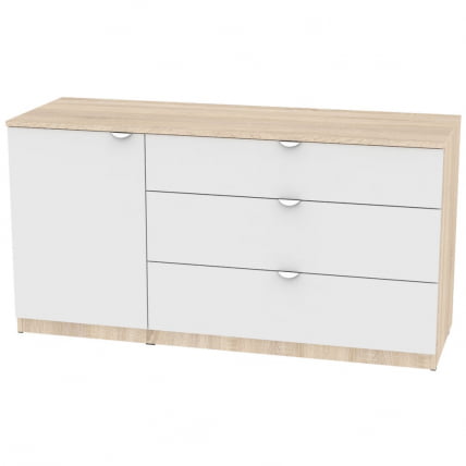 Комод Калисто(К48)699х1352х468ручкаторцеваяТР-2(ДСС-Белый) / Калисто(K48)699х1352х468ручкаторцеваяTR-2(ДСС-Белый)_0