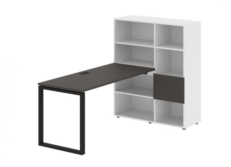 Рабочая станция ЕДИС ЕКРСТ 1115 Мокко Черный Белый / EDIS EQRST_0