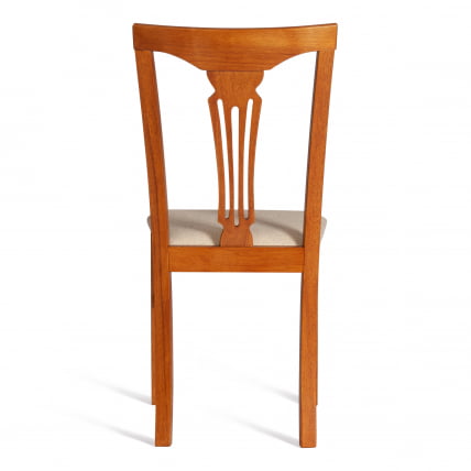 Стул Гермес/ Хермес дерево гевея, 43х49х94см, Еспрессо, ткань бежевая (С178-4) / Hermes Espresso, (S178-4)_3