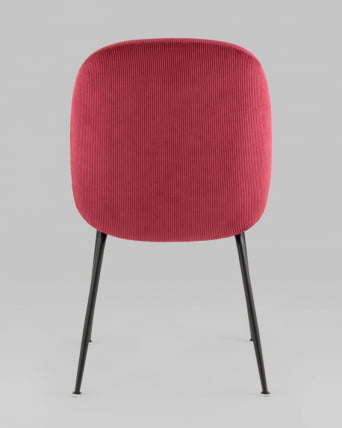 Стул Беетле велюр Красный / Beetle_10