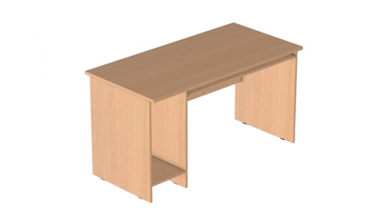 Стол компьютерный Р.СК-12 Крафт белый_0