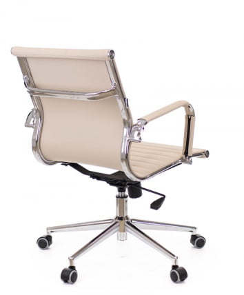 Кресло для персонала Лео Т экокожа Бежевый / Leo T_2