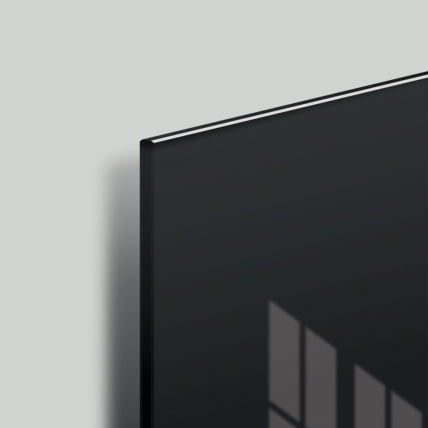 Доска магнитно-маркерная стеклянная БРАУБЕРГ 40х60 см Черная / BRAUBERG_2