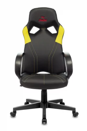 Геймерское кресло Бюрократ ЗОМБИЕ РУННЕР Черный-желтый / ZOMBIE RUNNER_1