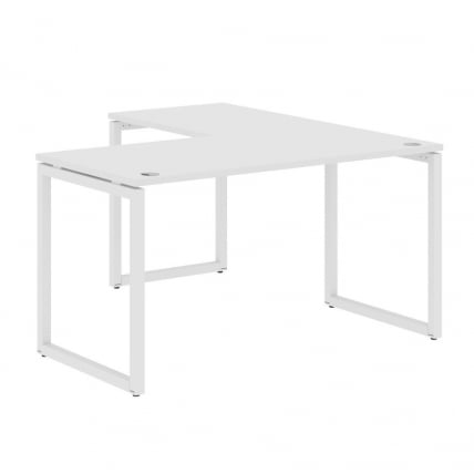 Стол угловой левый КСТЕН-К КСКCТ 1415 Л Белый / XTEN-Q XQCT L_0