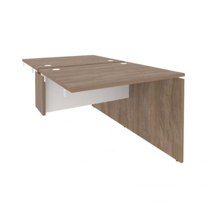 Стол-приставка двойной к опорным элементам ОНИКС О.Д.СПР-1.8 Дуб Аризона/Белый / ONIX O.D.SPR-1.8_0