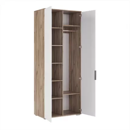 Шкаф двухдверный Николь Мод. 6 Дуб Альпийский_1