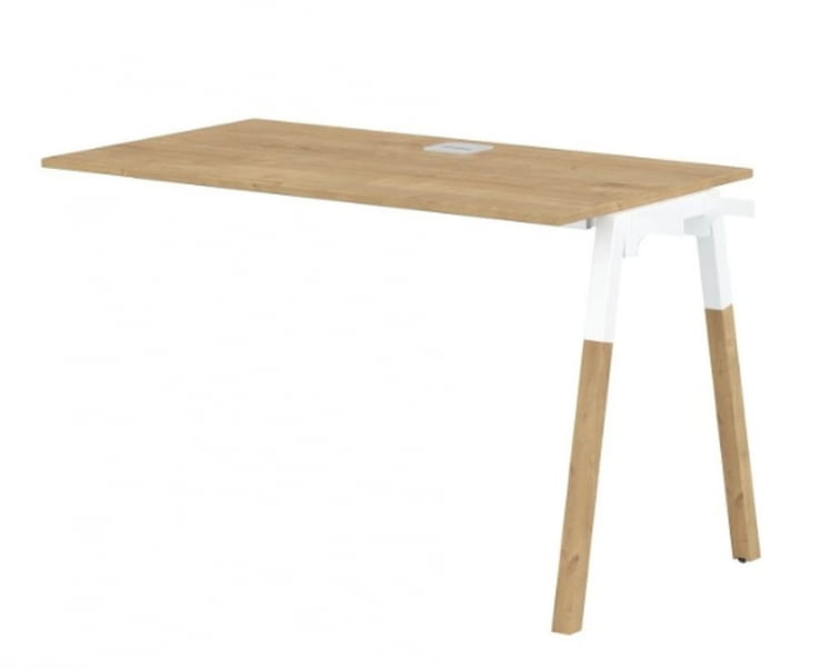 Брифинг-приставка Форта ФБ 1167 Дуб Гамильтон Белый премиум / Forta FB_0