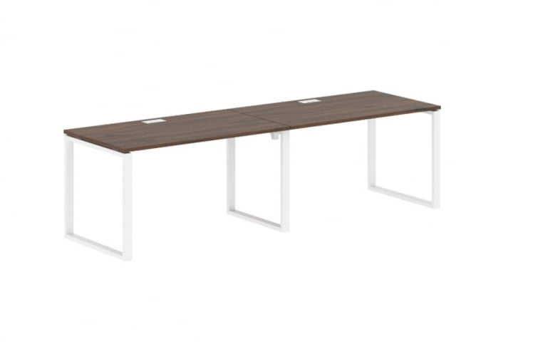 Бенч-система ЕДИС ЕКВСТ 2780 Дуб Денвер темный Белый / EDIS EQWST_0