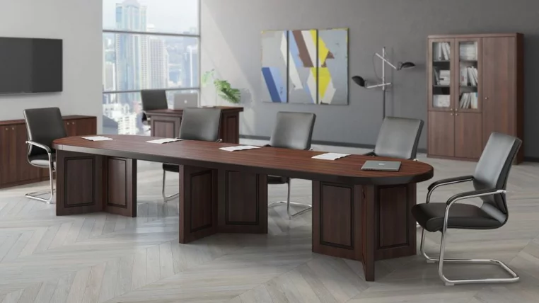 Сектор стола для переговоров 180° БРН8671802 Темный орех / BRN8671802_1