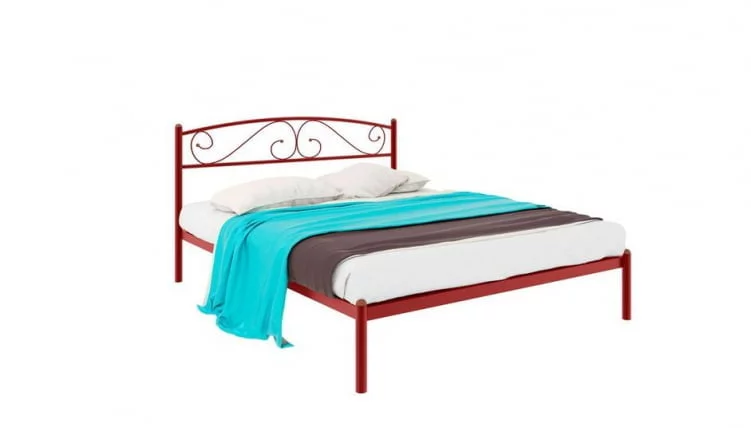 Кровать Вероника 1800х2000 Красная_0