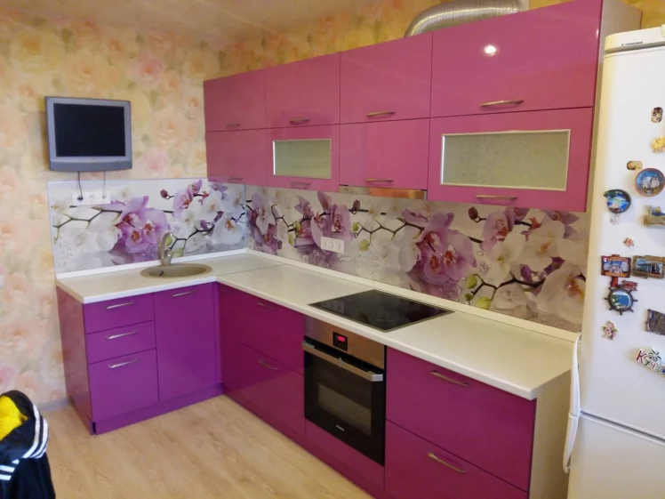 Глянцевый фартук (КОМПОЗИТ) КМ 47 / KM_6