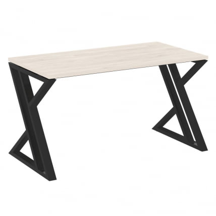 Стол рабочий ЛОФТ ВР.Л-СРЗ-3.7 Металл черный Денвер светлый / LOFT VR.L-SRZ-3.7_0