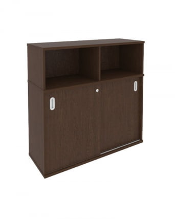 Шкаф-купе приставной Метал Сйстем Б.ШК-3 Венге/Белый / Metal System_0