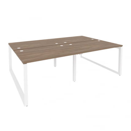Рабочая станция на О-образном м/к ОНИКС О.МО-Д.РС-4.2.8 Дуб Аризона/Белый / ONIX O.MO-D.RS-4.2.8_0