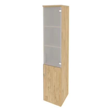 Шкаф высокий узкий правый ОНИКС О.СУ-1.2(Р) Тиквуд Светлый / ONIX O.SU-1.2(R)_0