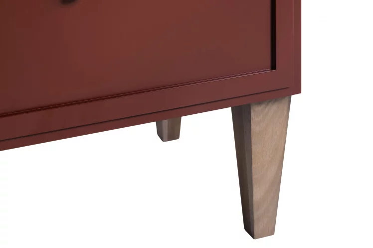 Тумба прикроватная Нортон кармин Нортон (ТП) Кармин / Norton Norton_5
