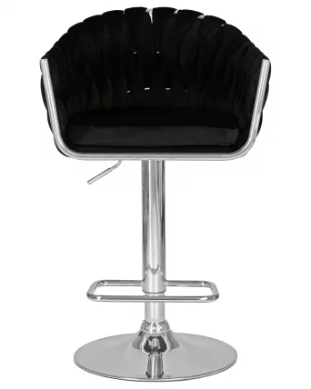 Стул барный ДОБРИН МАРCЕЛ Черный велюр МДЖ9-101 / DOBRIN MARCEL MJ9-101_5