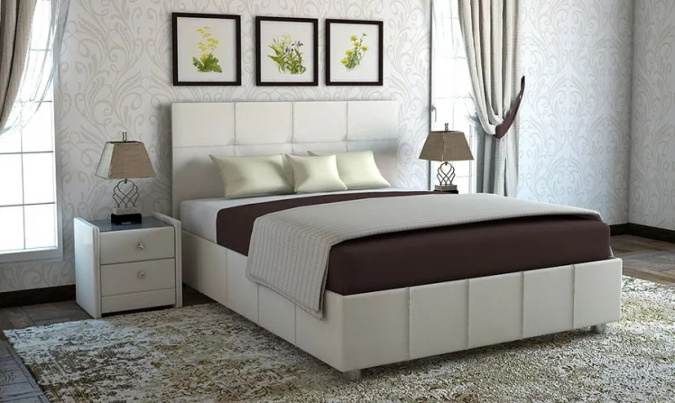 Кровать Лилиана Бежевый_68174 / Liliana_0