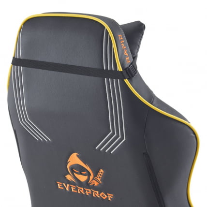 Кресло геймерское Еверпроф Рапид Экокожа Желтый / Everprof Rapid_14