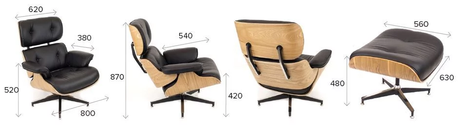 Кресло-реклайнер Еверпроф Релакс кожа Бежевый / Everprof Relax_2