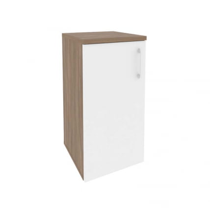 Шкаф низкий узкий левый ОНИКС О.СУ-3.1(Л) Дуб Аризона/Белый / ONIX O.SU-3.1(L)_0