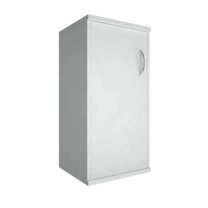 Шкаф низкий узкий левый Рива А.СУ-3.1 Л Белый / Riva_0