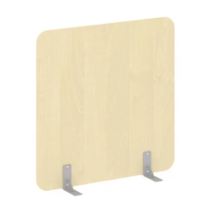 Перегородки на металлических опорах на фетровых подпятниках Р-лине ДП.Ф-120-120 Клен / R-line DP.F-120-120_0