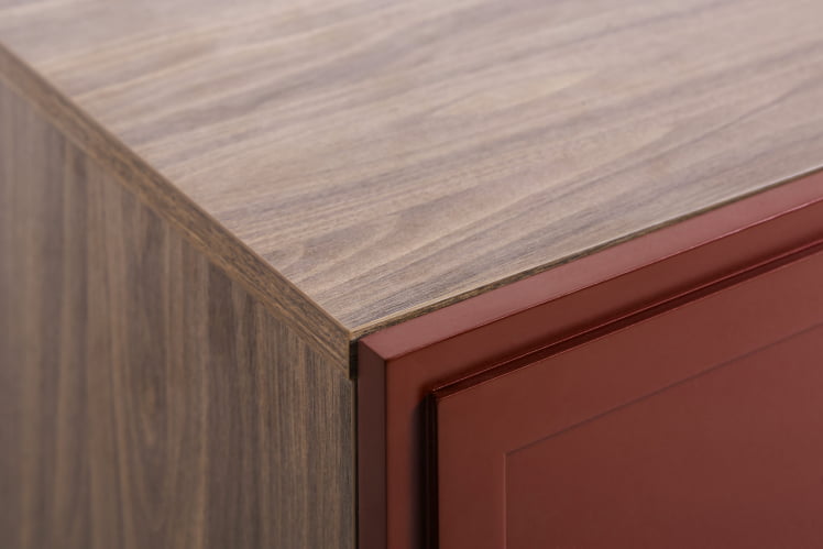 ТВ тумба Нортон (ТВ) Кармин / Norton_7