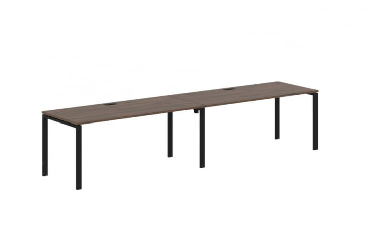 Бенч-система ЕДИС ЕУВСТ 3580 Дуб Денвер темный Черный / EDIS EUWST_0