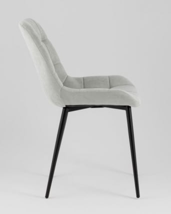 Стул Флекс Оригинал велюр светло-серый / Original_3