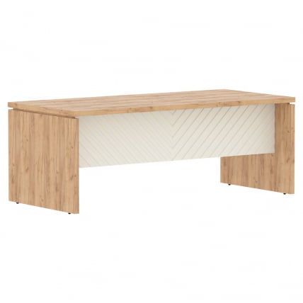 Стол руководителя Торр ЛУКС ТЛСТ 209 Дуб Бофорд Латте / Torr LUX TLST_0