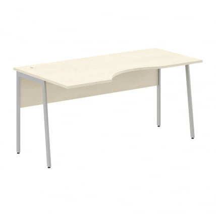 Стол эргономичный левый ИМАГО Плус СА-1П(Л) Клен Серый / IMAGO Plus СА-1P(Л)_0