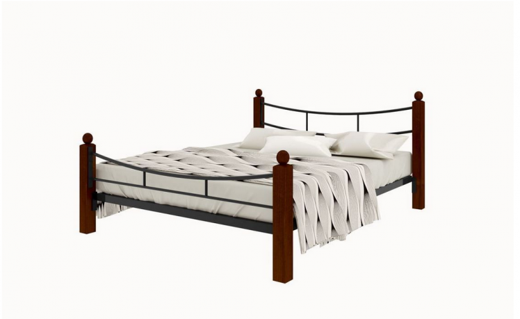 Кровать София Лукс плус 1400х1900 Черная / Lux plus_0