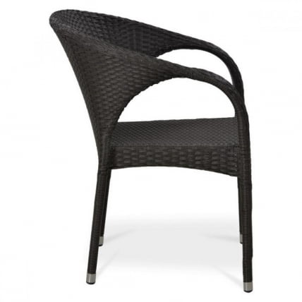 Плетеное кресло Й290Б-В52 Бровн / Y290B-W52 Brown_2