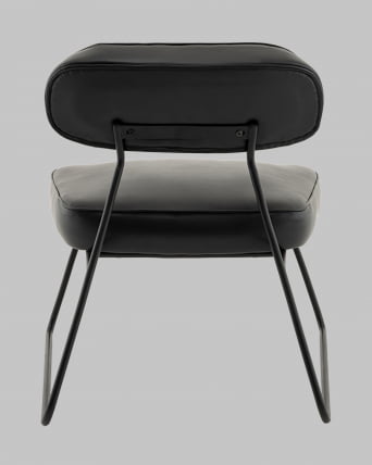 Кресло Кате нев ткань экокожа черный / Kate new_4