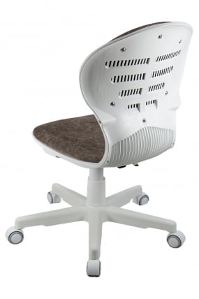 Кресло 1139 ФВ ПЛ Вхите велюр Блисс 07 шоколад / FW PL White Bliss_5