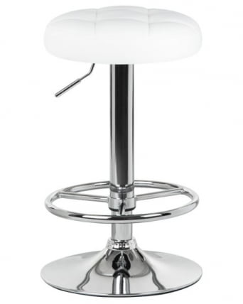 Табурет барный ДОБРИН БРУНО (белый) 2 шт / DOBRIN BRUNO_1