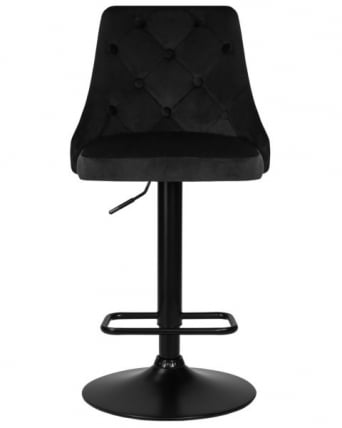 Стул барный ДОБРИН ДЖОСЕПХ БЛАCК (черный велюр (МДЖ9-101)) 2 шт / DOBRIN JOSEPH BLACK (MJ9-101))_6