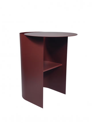 Журнальный столик Флоире металл бордовый / Floire_0