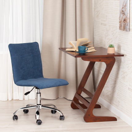 Кресло ЗЕРО велюр Cлермон, св.-синий, 145 / ZERO Clermon,_11