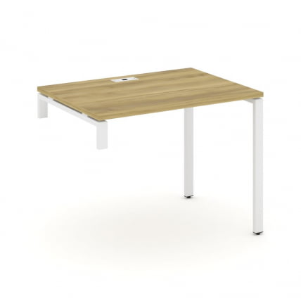 Стол надставка на опорную тумбу CОНCЕПТ CН.ОСН-001 Дуб Винченцо Белый / CONCEPT CN.OSN-001_0