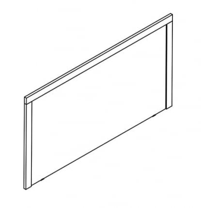 Изголовье напольное КПС 915 Дуб сонома светлый / KPS_2