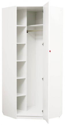 Шкаф угловой Радуга Лайм/Белый_1