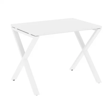 Стол рабочий ЛОФТ ВР.Л-СРКС-1.7 Металл белый Белый Бриллиант / LOFT VR.L-SRX-1.7_0